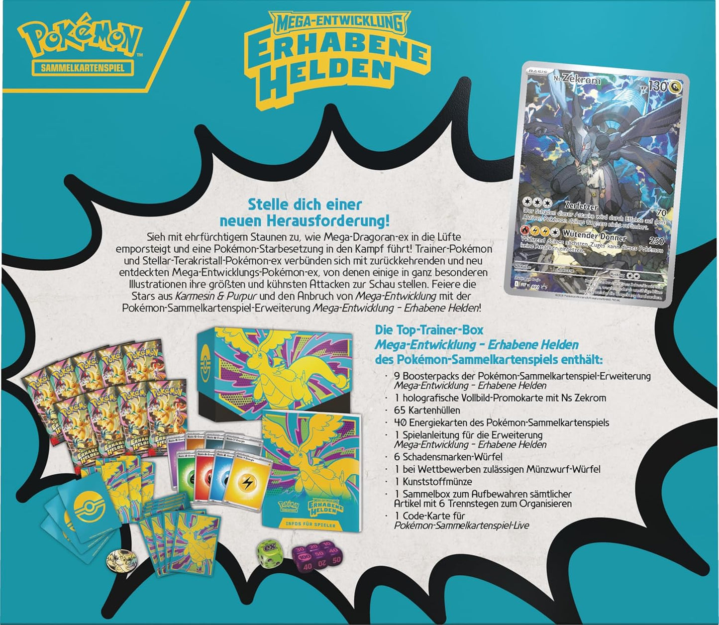 Pokémon - Erhabene Helden - Top Trainer Box (DE)