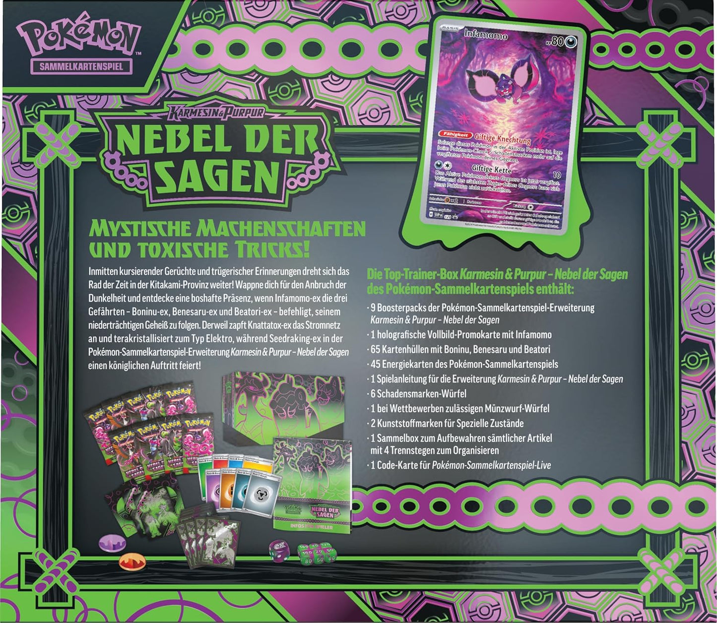 Pokémon - Nebel der Sagen Top Trainer Box (DE)