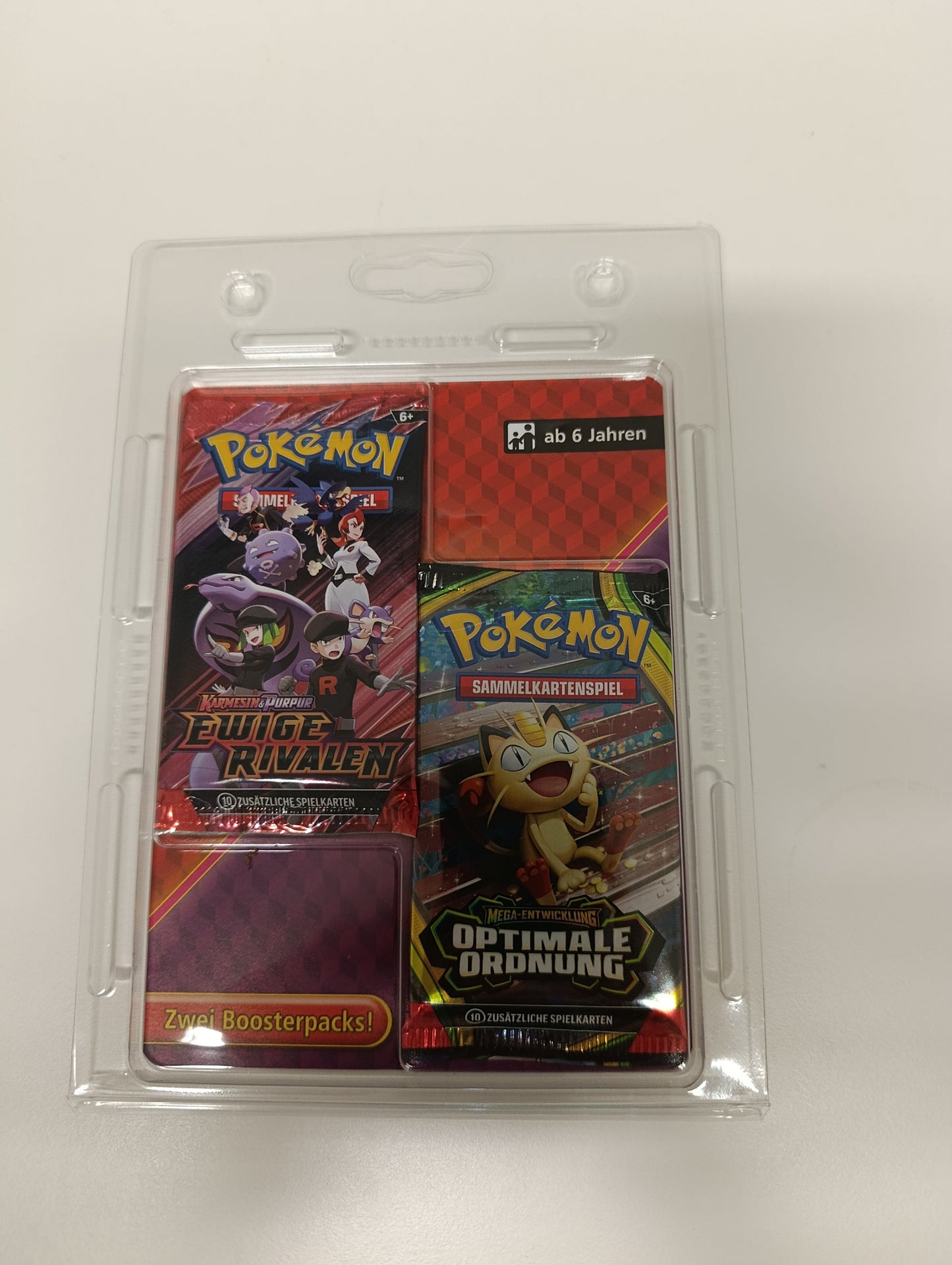Pokémon - 2 Pack Blister - Ewige Rivalen & Optimale Ordnung (DE)