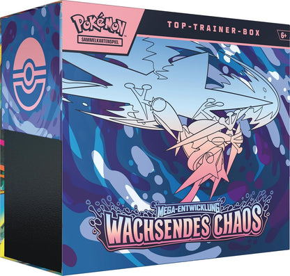 Pokémon - Wachsendes Chaos Top Trainer Box (DE)