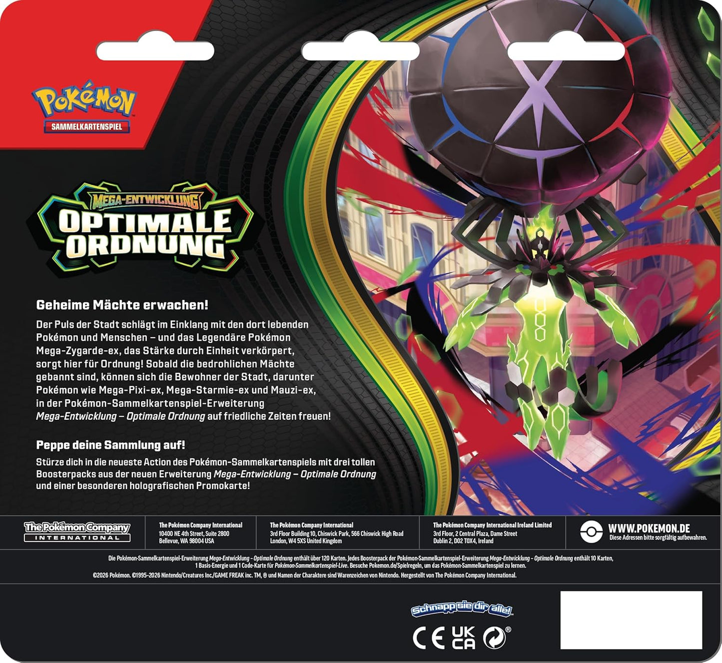 Pokémon - Optimale Ordnung - 3-Pack Blister (DE)