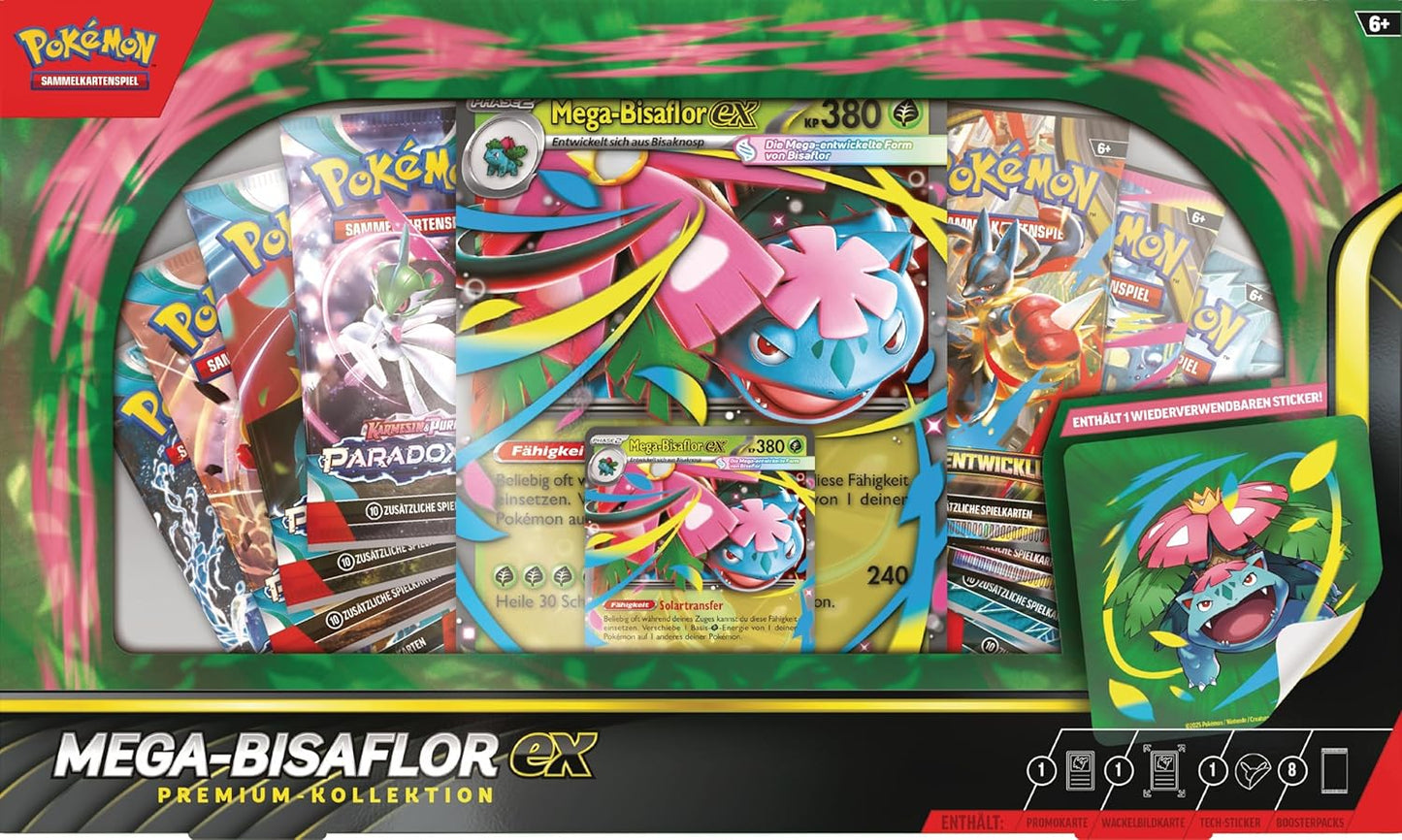 Pokémon - Premium Kollektion Mega Bisaflor ex (DE)