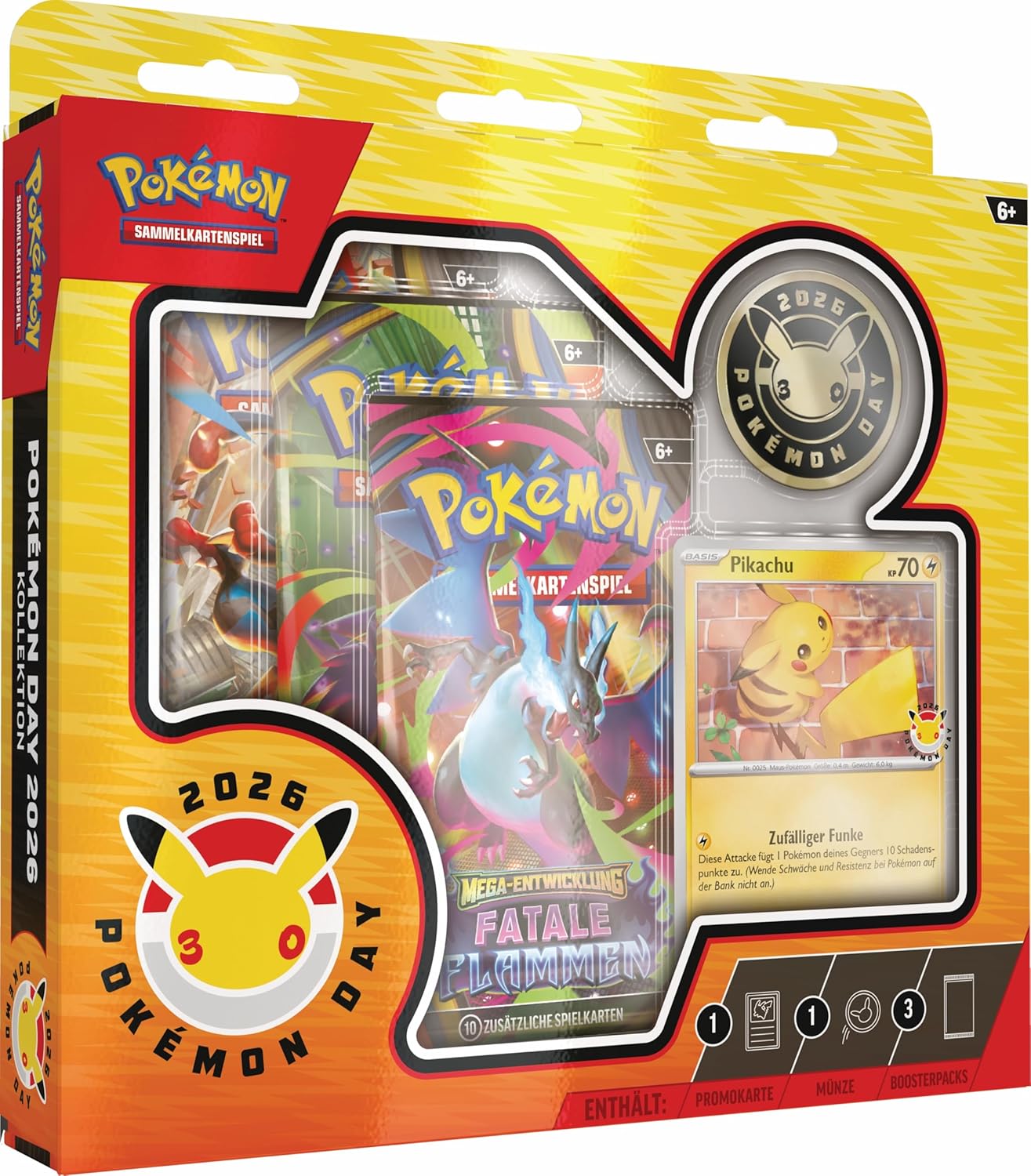 Pokémon - Pokemon Day 2026 Pikachu Kollektion (DE)