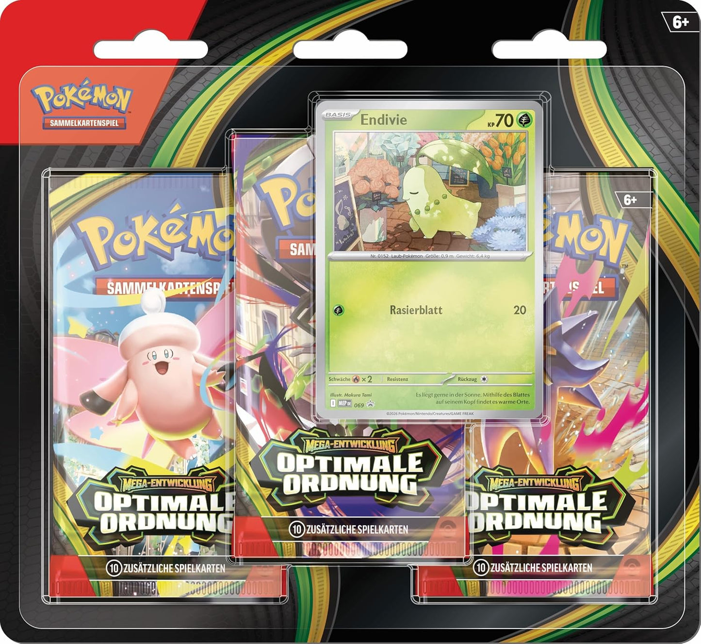 Pokémon - Optimale Ordnung - 3-Pack Blister (DE)
