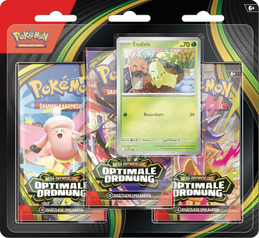 Pokémon - Optimale Ordnung - 3-Pack Blister (DE)