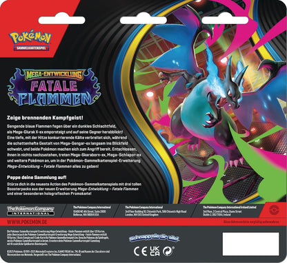 Pokémon - Fatale Flammen - 3-Pack Blister (DE)