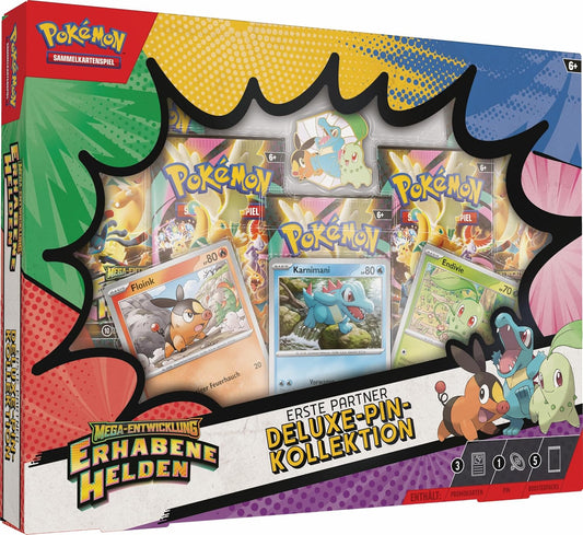 Pokemon - Mega-Entwicklung Erhabene Helden - Deluxe Pin Kollektion